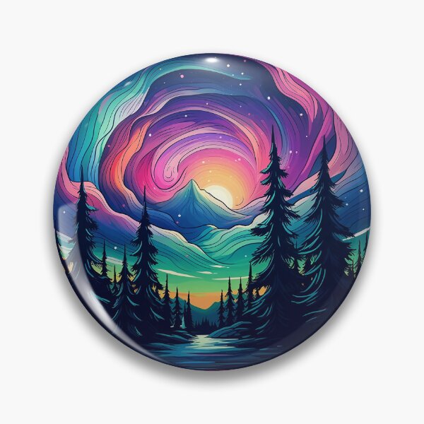 Item preview, Aurora Bliss Unleashed Northern Lights designed and sold by meganohm.