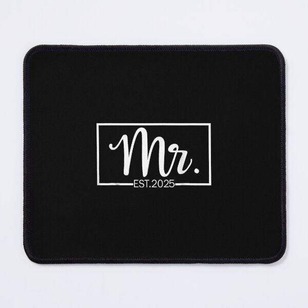 Item preview, Mr. Est. 2025 Just Married Wedding Hubby Mr & Mrs Gifts designed and sold by Jamalixan.