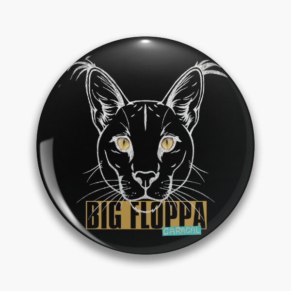 Item preview, Big floppa caracal meme cat drawing designed and sold by ARIVONTEE.