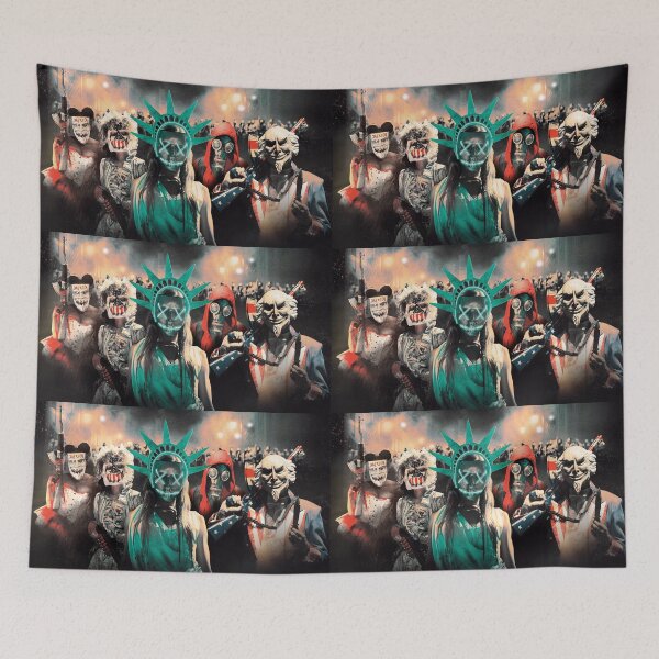 Item preview, The purge full print menchardising designed and sold by Viskuoti.