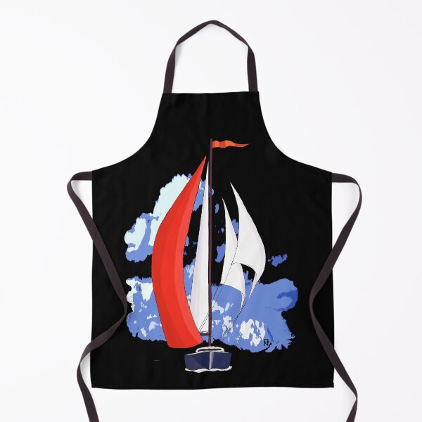 Item preview, Sailboat on the open sea designed and sold by FromJack.