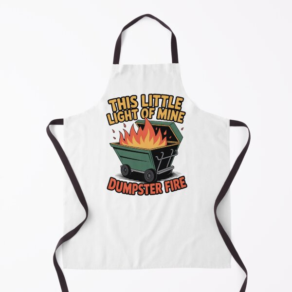 Item preview, This Little Light Of Mine Funny Dumpster Fire designed and sold by belladesign7.