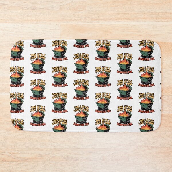 Item preview, This Little Light Of Mine Funny Dumpster Fire designed and sold by belladesign7.
