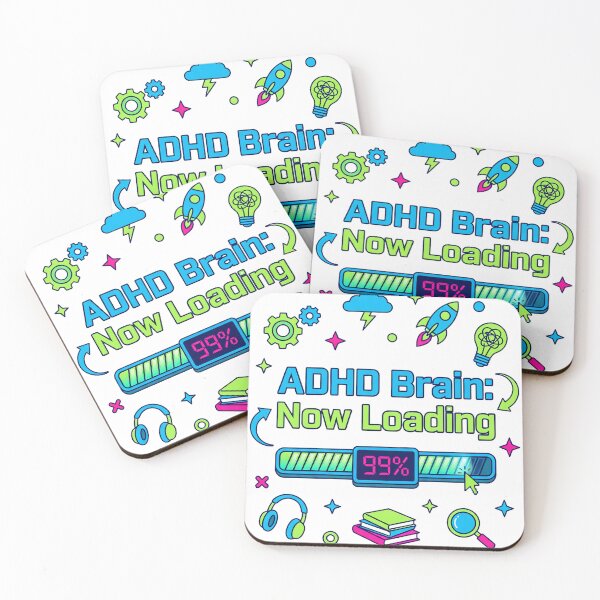 Item preview, ADHD Brain Now Loading designed and sold by Quillway.