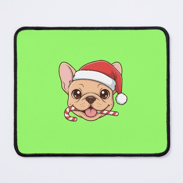 Item preview, Cute French Bulldog Christmas Candy Cane - Dog Lovers designed and sold by The Real Life Symphony.