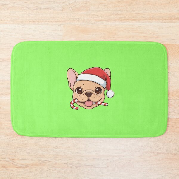 Item preview, Cute French Bulldog Christmas Candy Cane - Dog Lovers designed and sold by The Real Life Symphony.