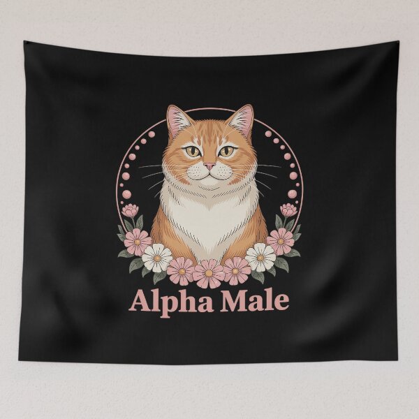 Item preview, Alpha Male Cat Kitten Funny For Men Women designed and sold by ReadySide.