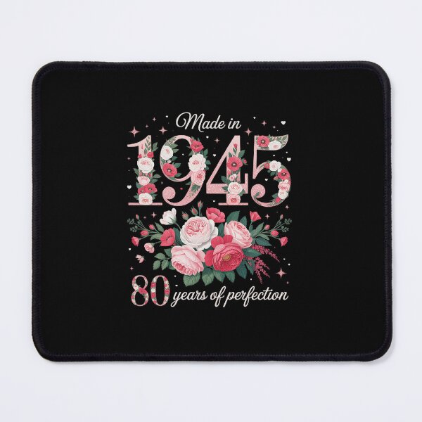 Item preview, 80 Year Old Made In 1945 Floral 80th Birthday Women designed and sold by LKappa3Faber.