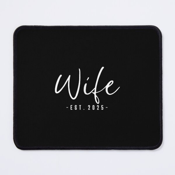 Item preview, Wife Est 2025 Just Married Honeymoon Wedding Couples designed and sold by Jamalixan.