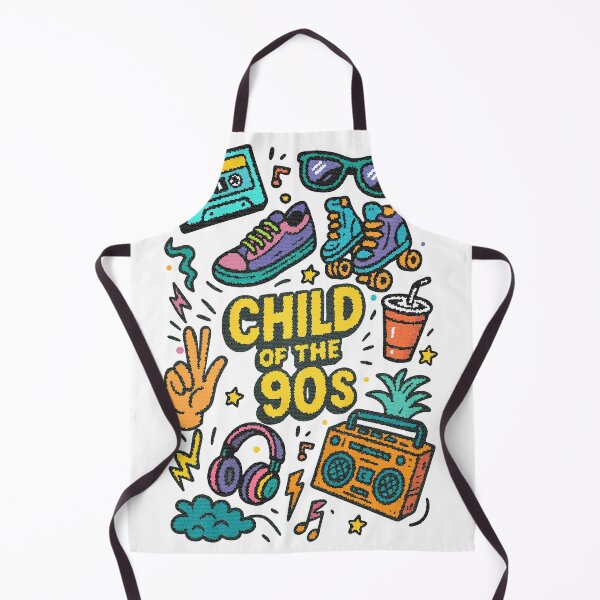 Item preview, Child 90s Retro Tshirt Design Art Wall Mosaic designed and sold by GTwoThree.