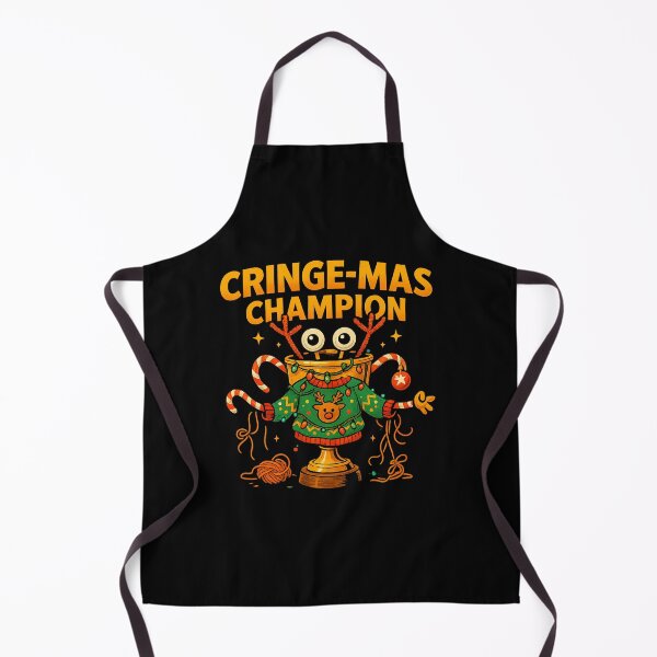 Item preview, Cringe-Mas Champion – Ugly Sweater Trophy Creature Christmas Design designed and sold by AddictiveDesign.