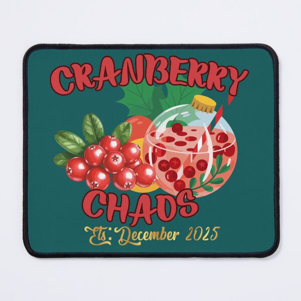 Item preview, Cranberry Chads Christmas Design – Est. December 2025 designed and sold by Brainy Bites19.