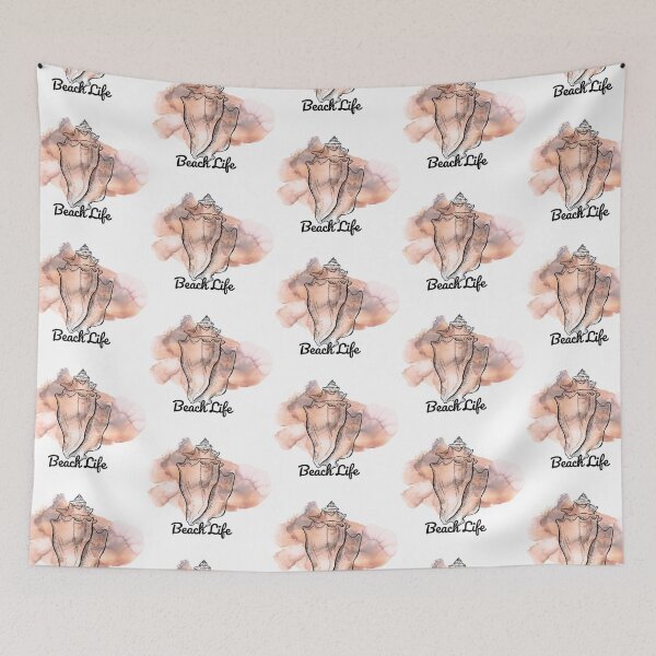 Item preview, Sea shell Beach life designed and sold by OnaleeNicklinArt.