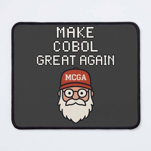 Item preview, Make COBOL Great Again – Retro Terminal Nerd Humor Mainframe Programmer Design designed and sold by Nerd Romance Café.