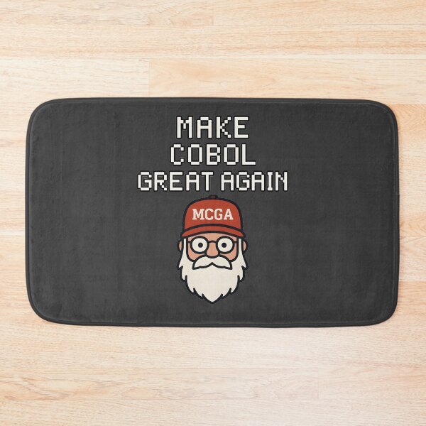 Item preview, Make COBOL Great Again – Retro Terminal Nerd Humor Mainframe Programmer Design designed and sold by Nerd Romance Café.