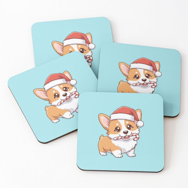 Item preview, Cute Pembroke Welsh Corgi Christmas Candy Cane - Dog Lovers designed and sold by The Real Life Symphony.