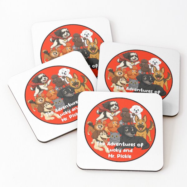 Item preview, Adventures of Lucky and Mr. Pickle - Friends designed and sold by MJ Howson.