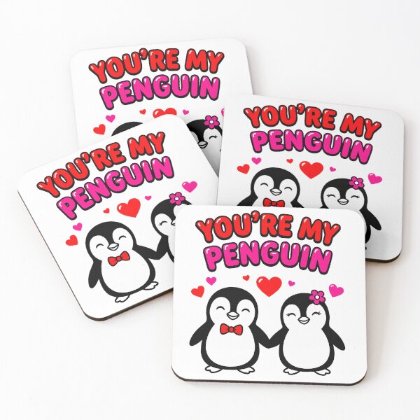 Item preview, You’re My Penguin Cute Valentine Pair designed and sold by Quillway.