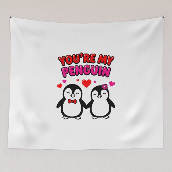 Item preview, You’re My Penguin Cute Valentine Pair designed and sold by Quillway.