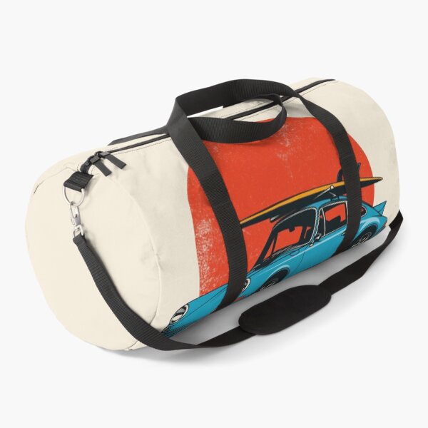 Item preview, Essential Vintage Blue Sports car 911 964 summer surfs up illustration designed and sold by blackdogshop.