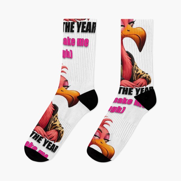 Item preview, Sarcastic Flamingo - "Mom of the Year - don't make me laugh" design designed and sold by DebuggedDressed.