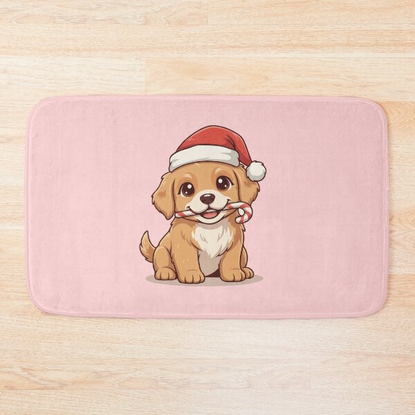 Item preview, Cute Golden Retriever Christmas Candy Cane- Dog Lovers designed and sold by The Real Life Symphony.