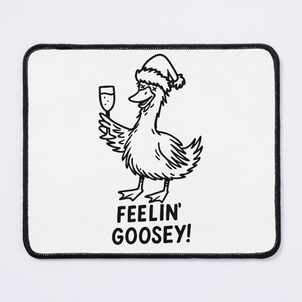 Item preview, Funny Goose Shirt – Silly Holiday Goose Design with Santa Hat – Cute Christmas Design designed and sold by station-one.