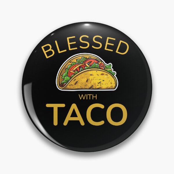 Item preview, Blessed With Taco – Funny Faith-Inspired Taco Design designed and sold by Illustrated Faith.