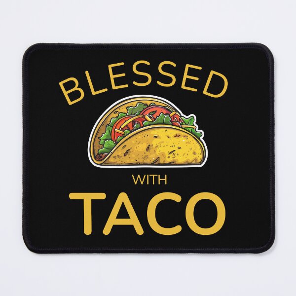 Item preview, Blessed With Taco – Funny Faith-Inspired Taco Design designed and sold by Illustrated Faith.