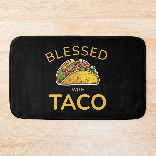 Item preview, Blessed With Taco – Funny Faith-Inspired Taco Design designed and sold by Illustrated Faith.
