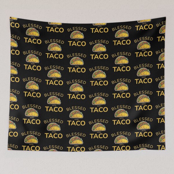 Item preview, Blessed With Taco – Funny Faith-Inspired Taco Design designed and sold by Illustrated Faith.