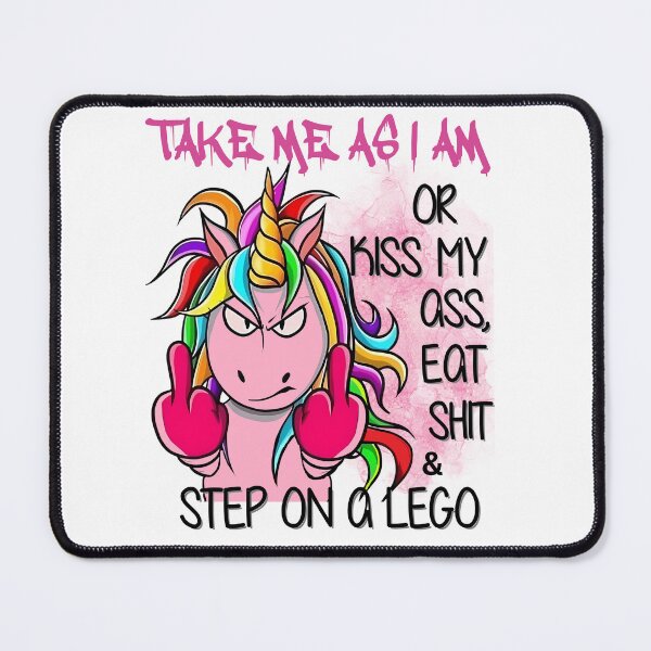 Item preview, Funny unicorn rude quote designed and sold by Enchanted Orchid.