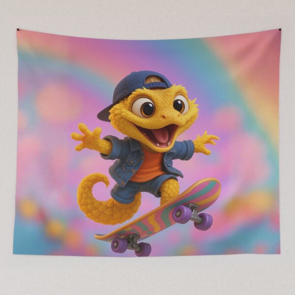 Item preview, Skater Golden Lancehead Viper designed and sold by Sillytoe.