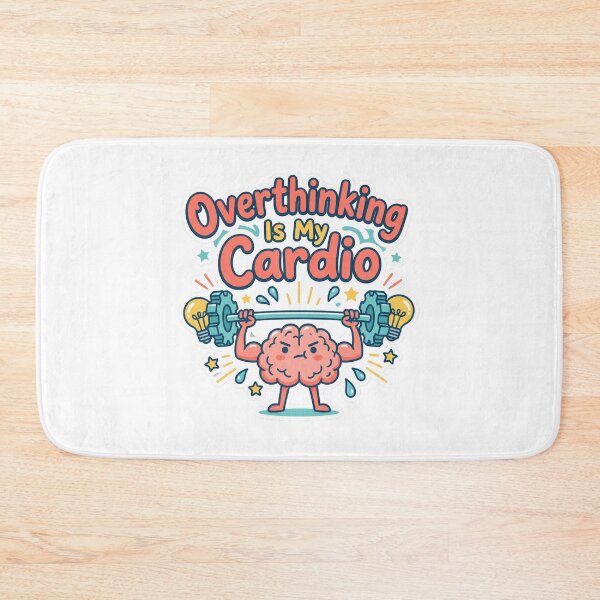 Item preview, Overthinking Is My Cardio designed and sold by Quillway.
