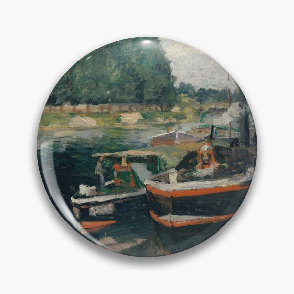 Item preview, Pisarro's Barges at Pontoise  designed and sold by HiddenWalnuts.