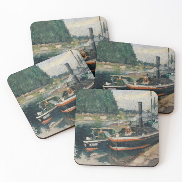 Item preview, Pisarro's Barges at Pontoise  designed and sold by HiddenWalnuts.