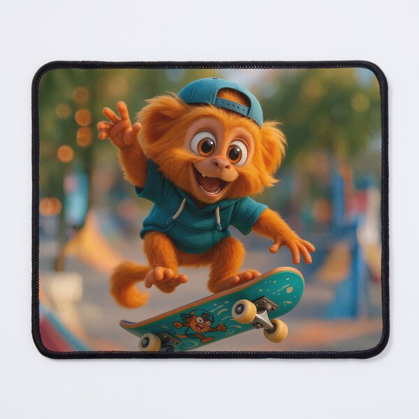 Item preview, Skater Golden Lion Tamarin designed and sold by Sillytoe.
