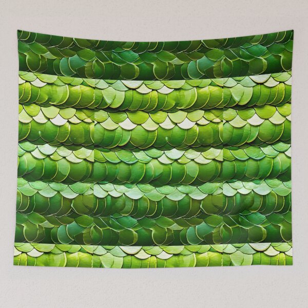 Item preview, LITTLE DRAGON Chinese Loong Reptile STAINED GLASS PRINT #06 ~Mythical Fantasy Cryptid Gold Green Chameleon Reptile Animal Lover~Party Decoration~Birthday Gift~Favor designed and sold by Spinning Plates 360.