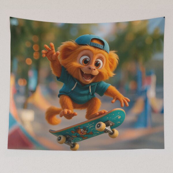 Item preview, Skater Golden Lion Tamarin designed and sold by Sillytoe.