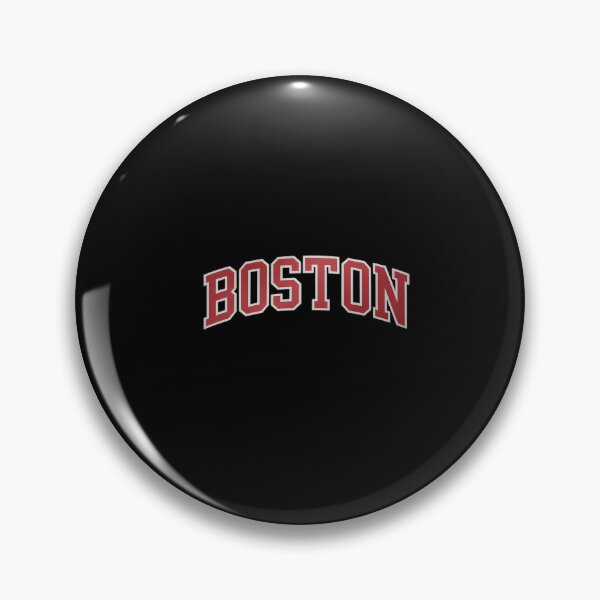 Item preview, Boston MA Varsity Style Red Text designed and sold by ReadySide.