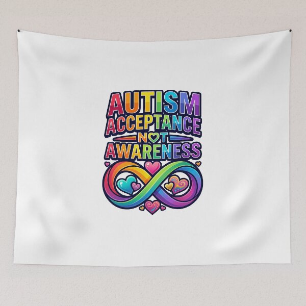Item preview, Autism Acceptance Not Awareness designed and sold by Quillway.