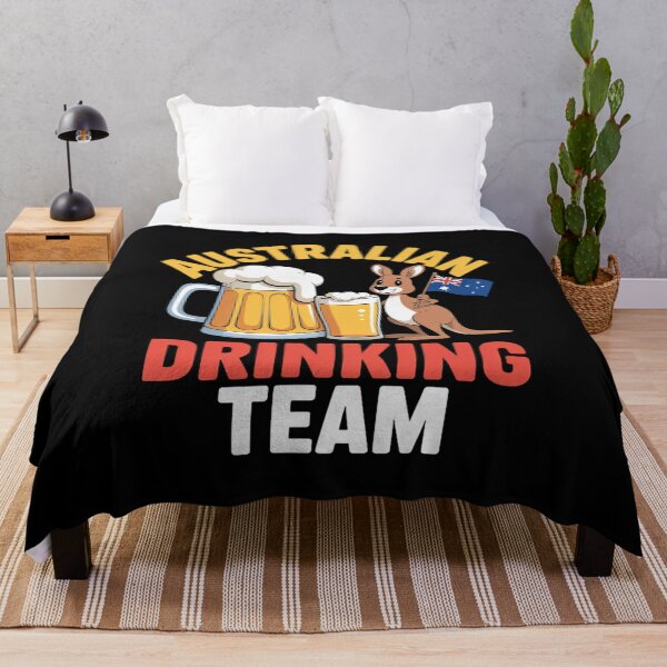 Item preview, Australian Drinking Beer Team Funny Australia Day  designed and sold by FortuneFull.