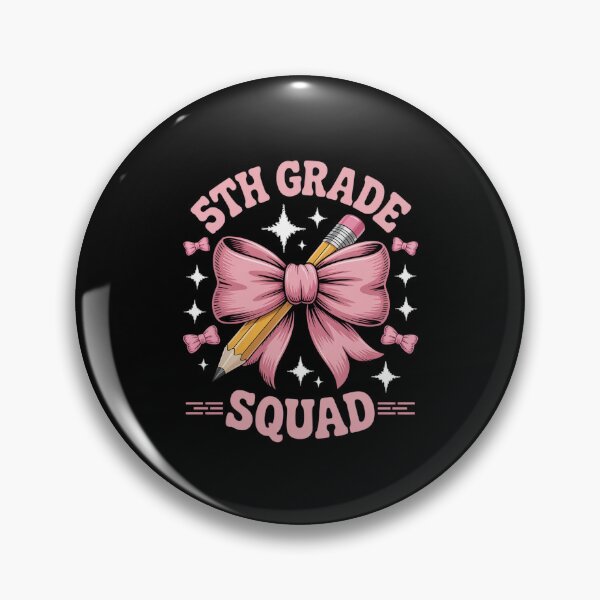 Item preview, 5th Grade Squad Back to School Teacher Student boy and Girl  designed and sold by LKappa3Faber.
