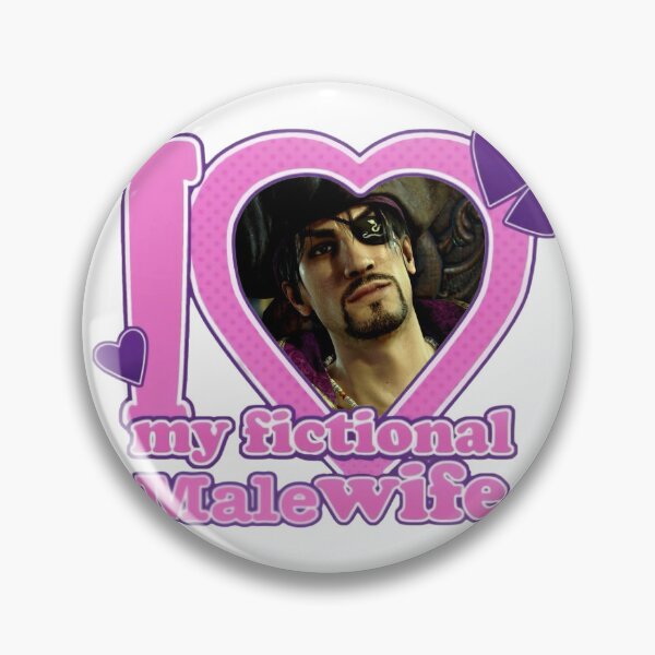 Item preview, I Love My Fictional Male Wife Goro Majima designed and sold by VenStrange.
