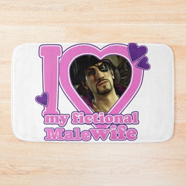 Item preview, I Love My Fictional Male Wife Goro Majima designed and sold by VenStrange.