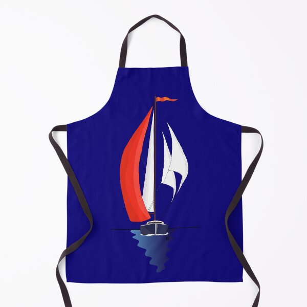 Item preview, Sailboat on the open sea designed and sold by FromJack.