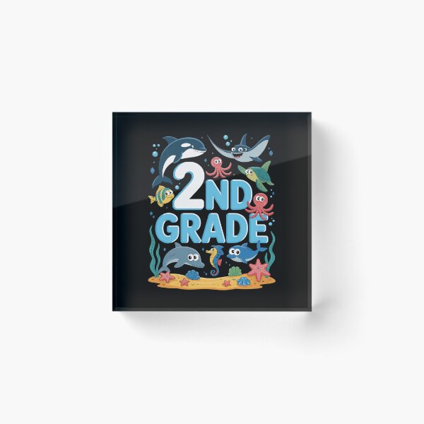 Item preview, 2nd Grade Aquarium Cute First Day School 2nd Grader Teacher  designed and sold by ReadySide.