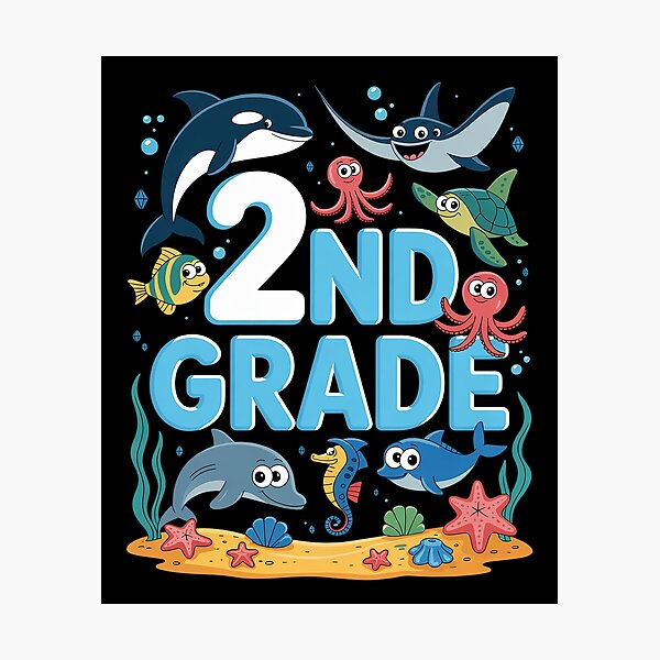Item preview, 2nd Grade Aquarium Cute First Day School 2nd Grader Teacher  designed and sold by ReadySide.