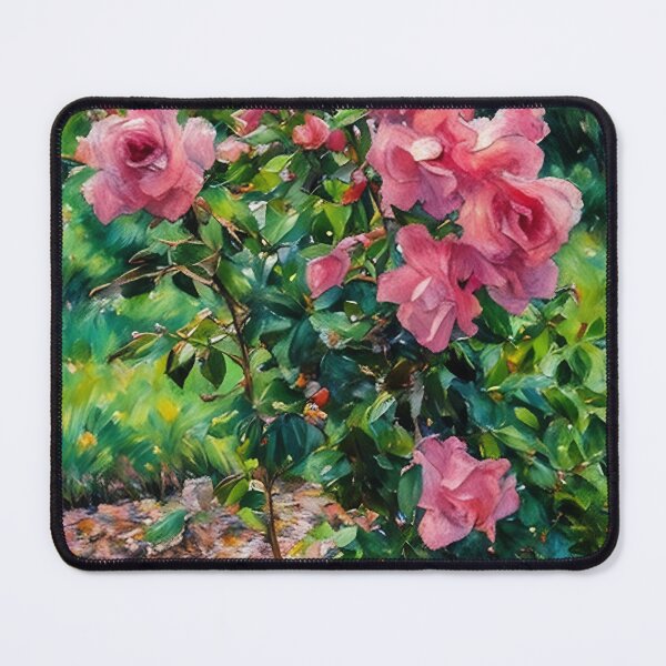 Item preview, Pink Knockout Roses designed and sold by tomorrowsart.