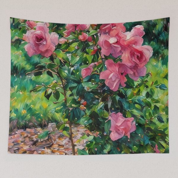 Item preview, Pink Knockout Roses designed and sold by tomorrowsart.